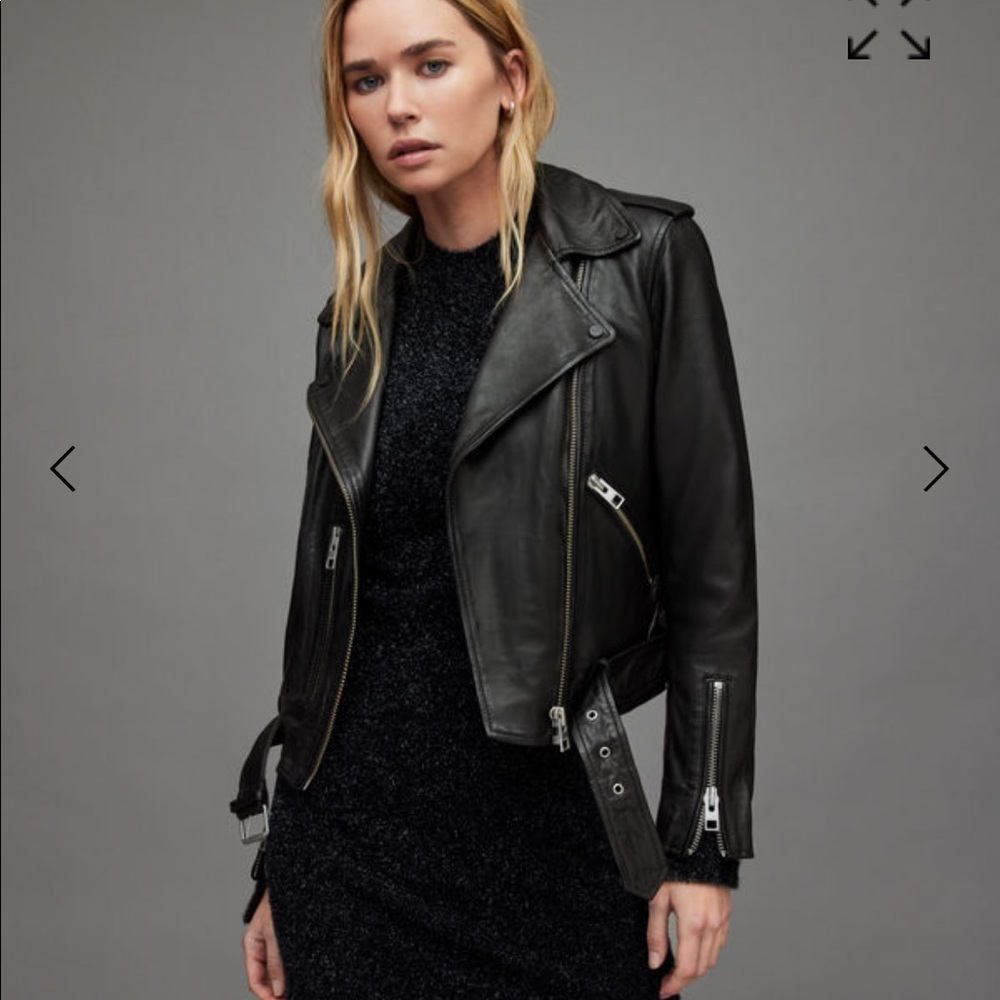 ALLSAINTS leather jacket